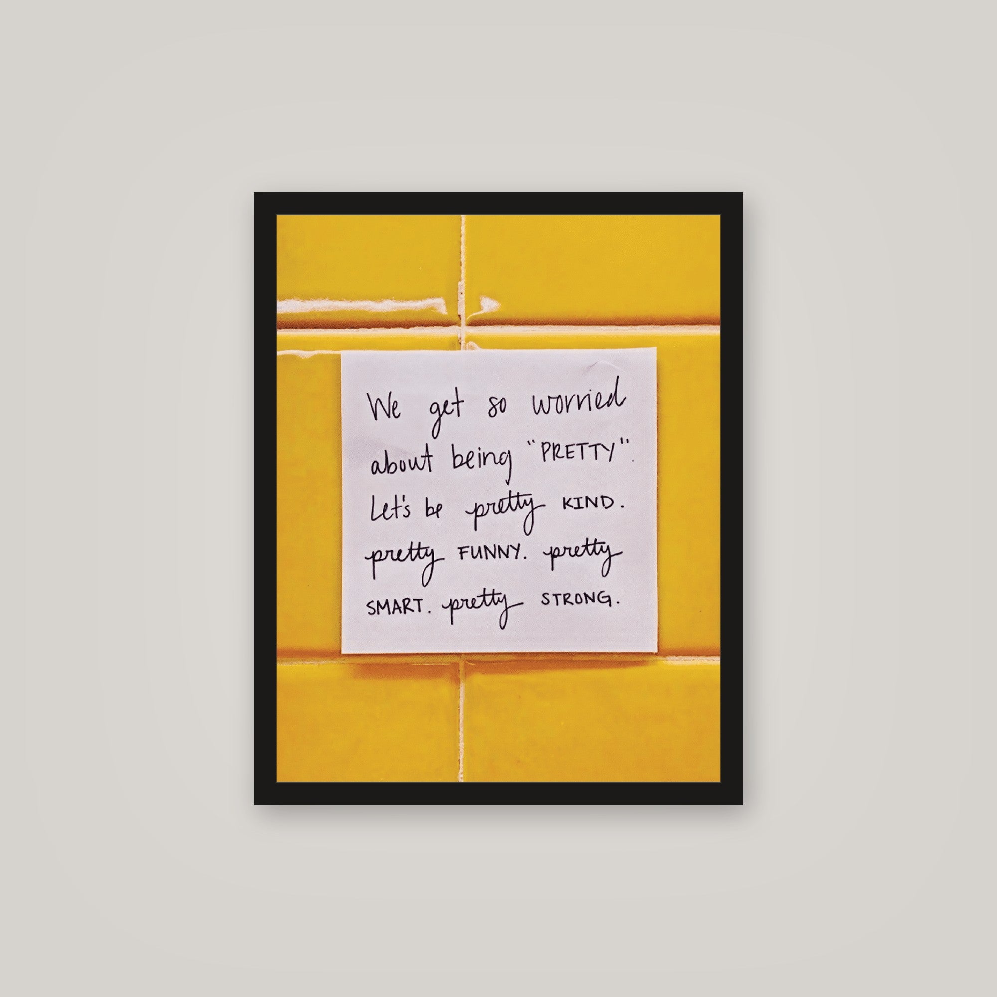 [auto-mockup] PRETTY EVERYTHING POSTER - 16 x 20in.