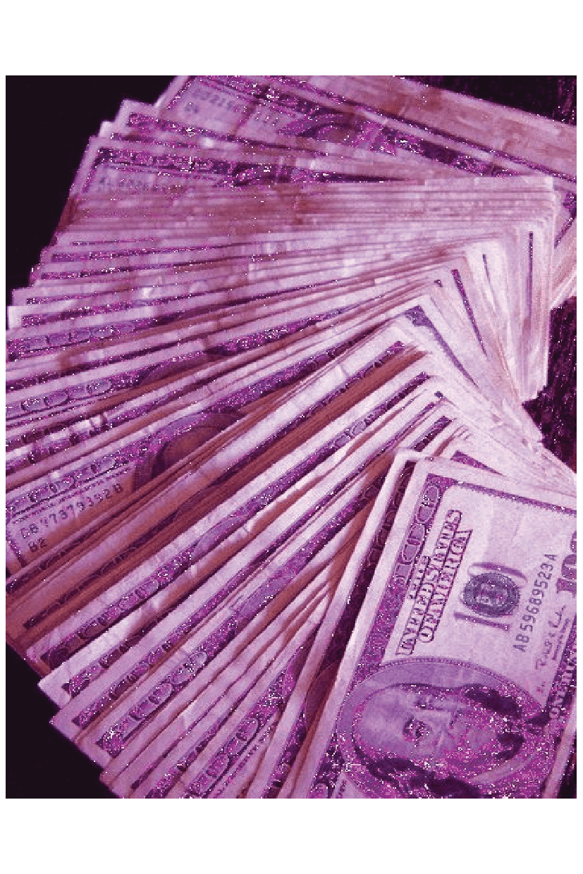 PURPLE MONEY POSTER - PosterFi
