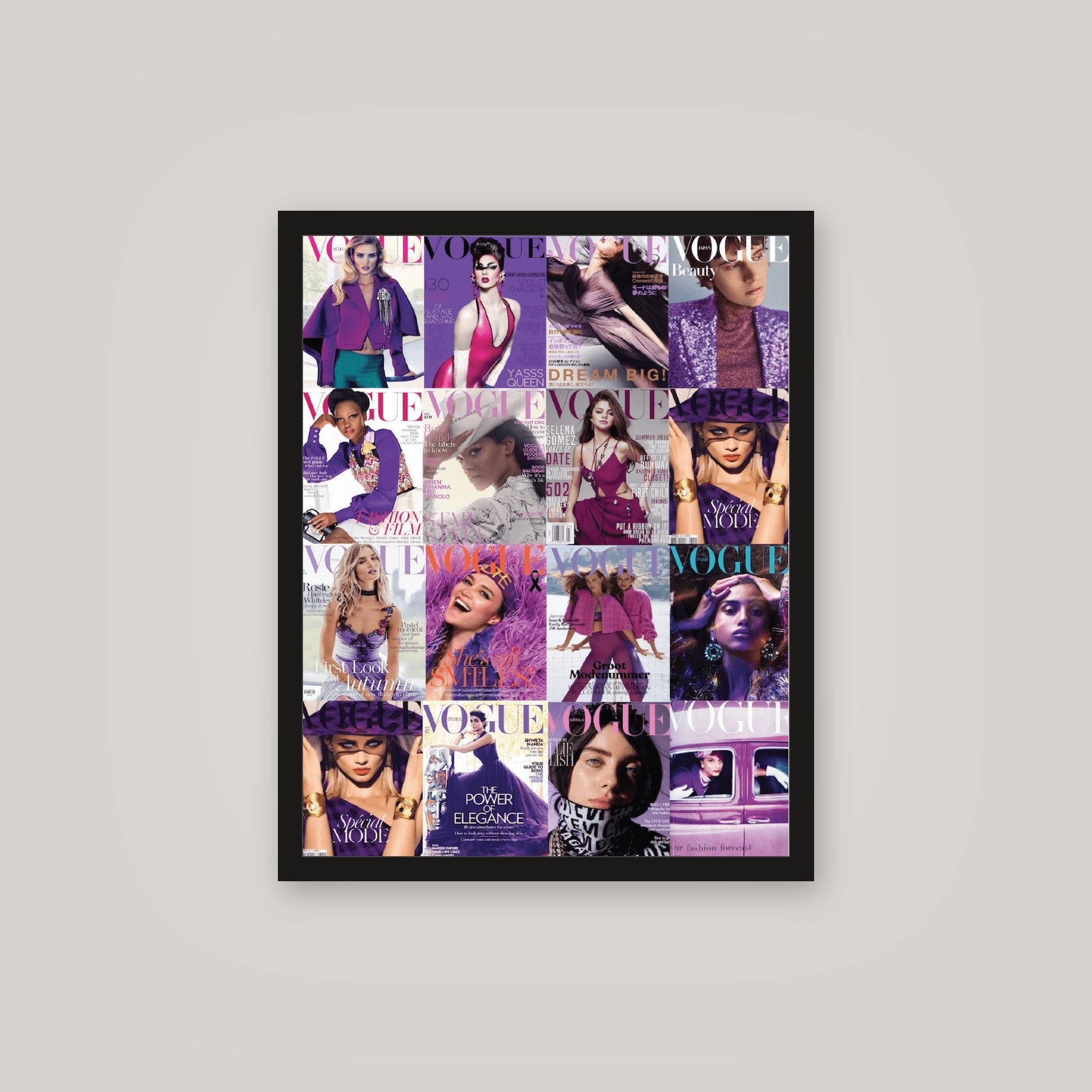 [auto-mockup] PURPLE V COVER POSTER - 16 x 20in.