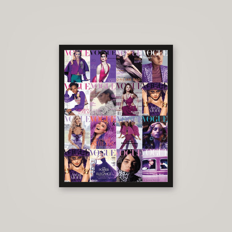 [auto-mockup] PURPLE V COVER POSTER - 16 x 20in.