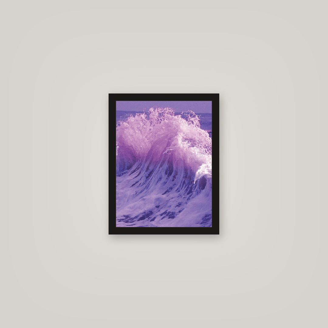 [auto-mockup] PURPLE WAVES POSTER - 11 x 14in.