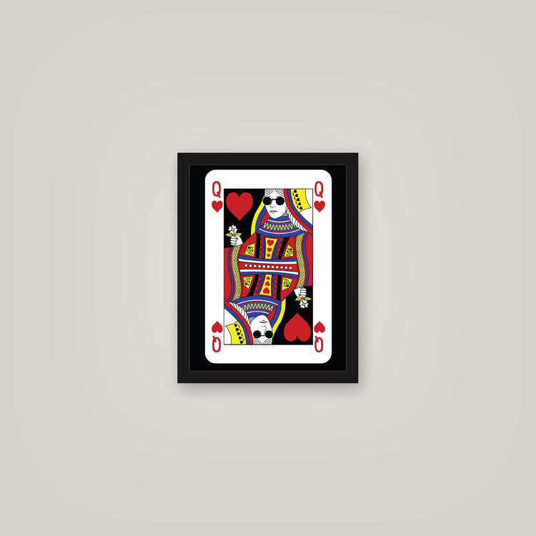 [auto-mockup] QUEEN CARD POSTER - 11 x 14in.