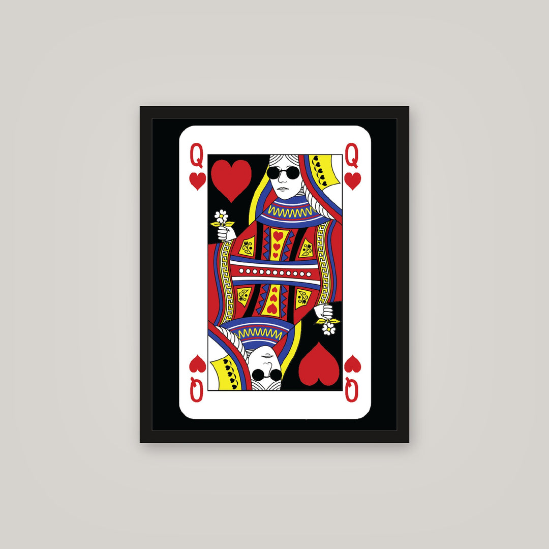[auto-mockup] QUEEN CARD POSTER - 16 x 20in.