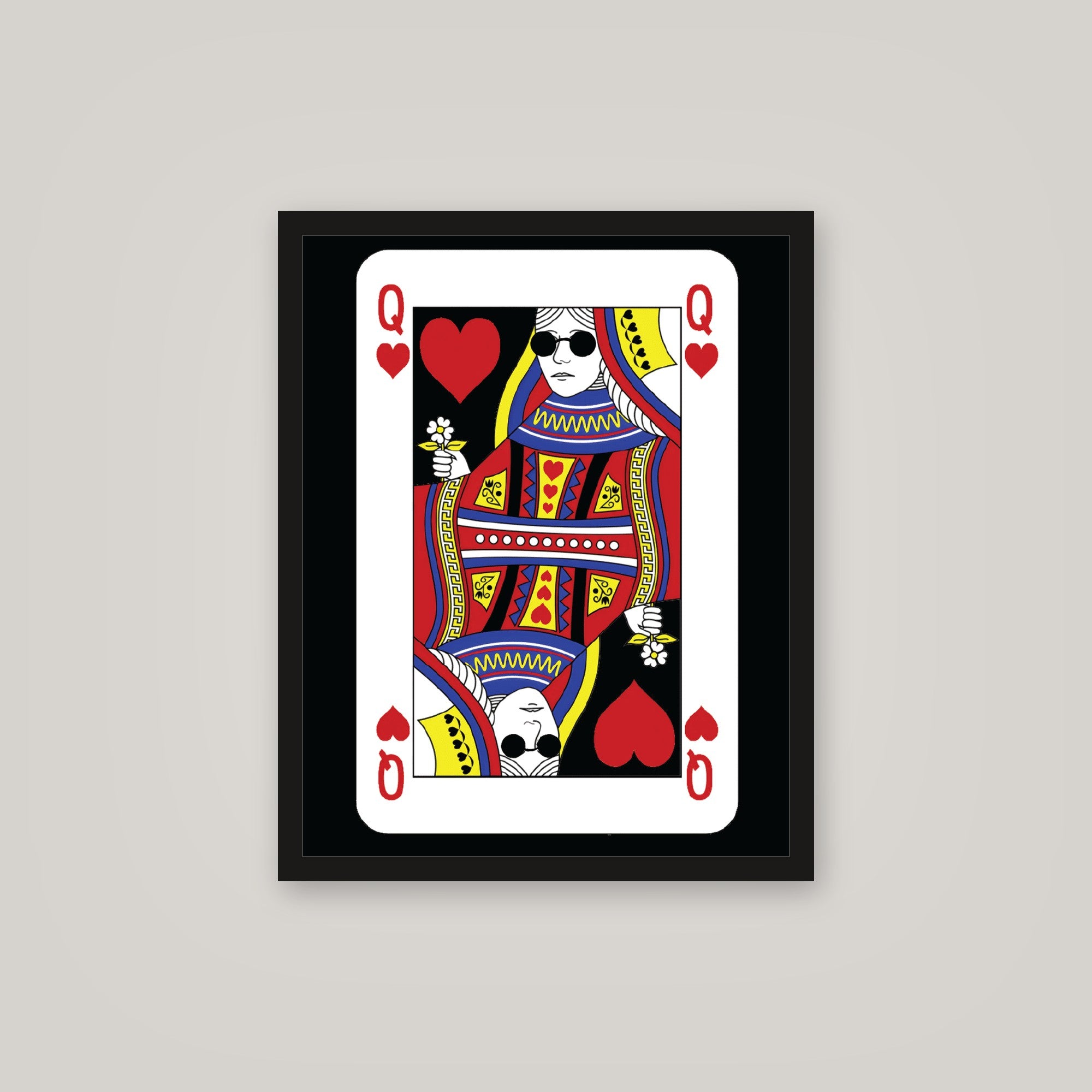 [auto-mockup] QUEEN CARD POSTER - 16 x 20in.