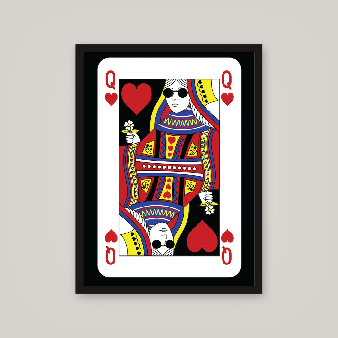 [auto-mockup] QUEEN CARD POSTER - 18 x 24in.