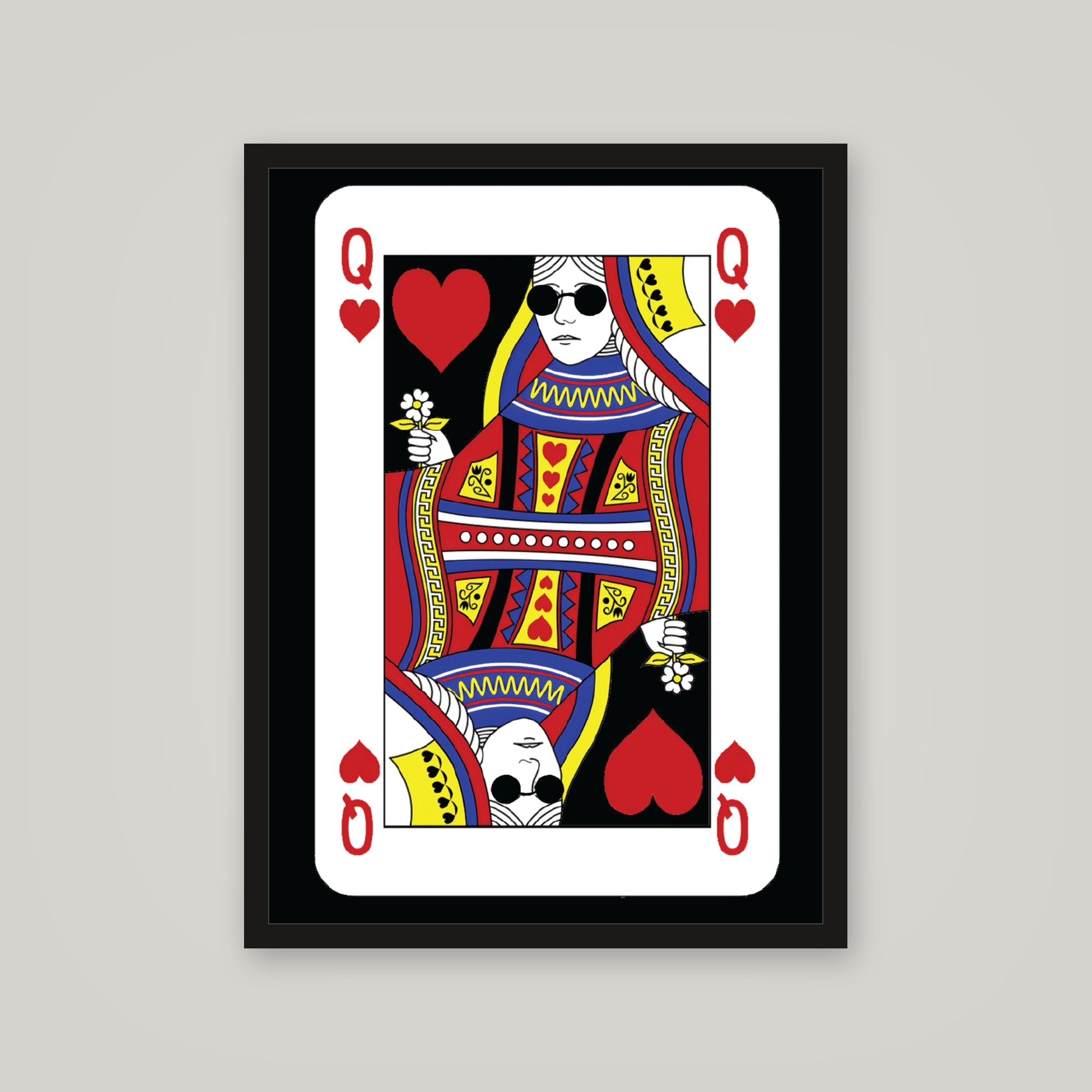 [auto-mockup] QUEEN CARD POSTER - 18 x 24in.