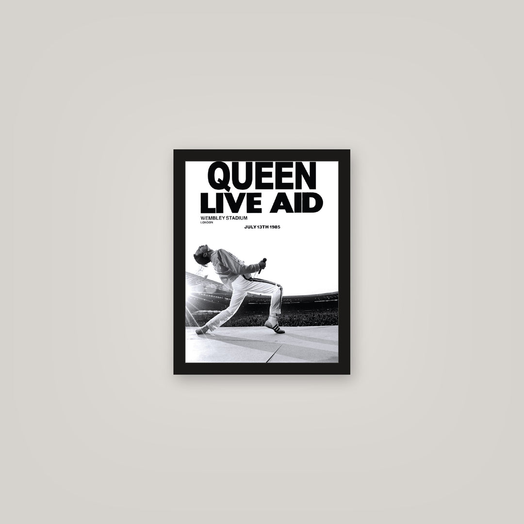 [auto-mockup] QUEEN LIVE AID POSTER - 11 x 14in.