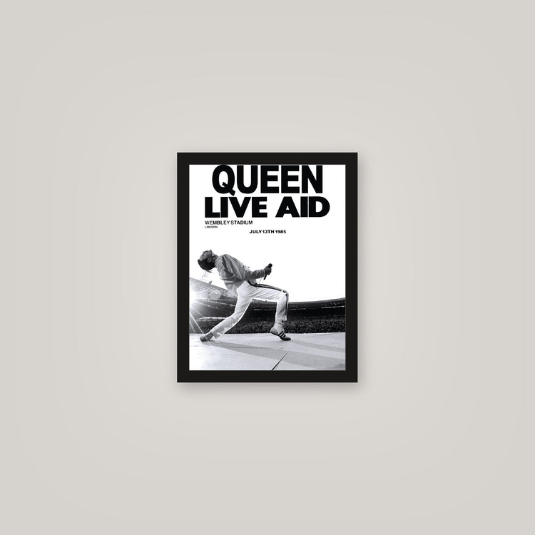[auto-mockup] QUEEN LIVE AID POSTER - 11 x 14in.