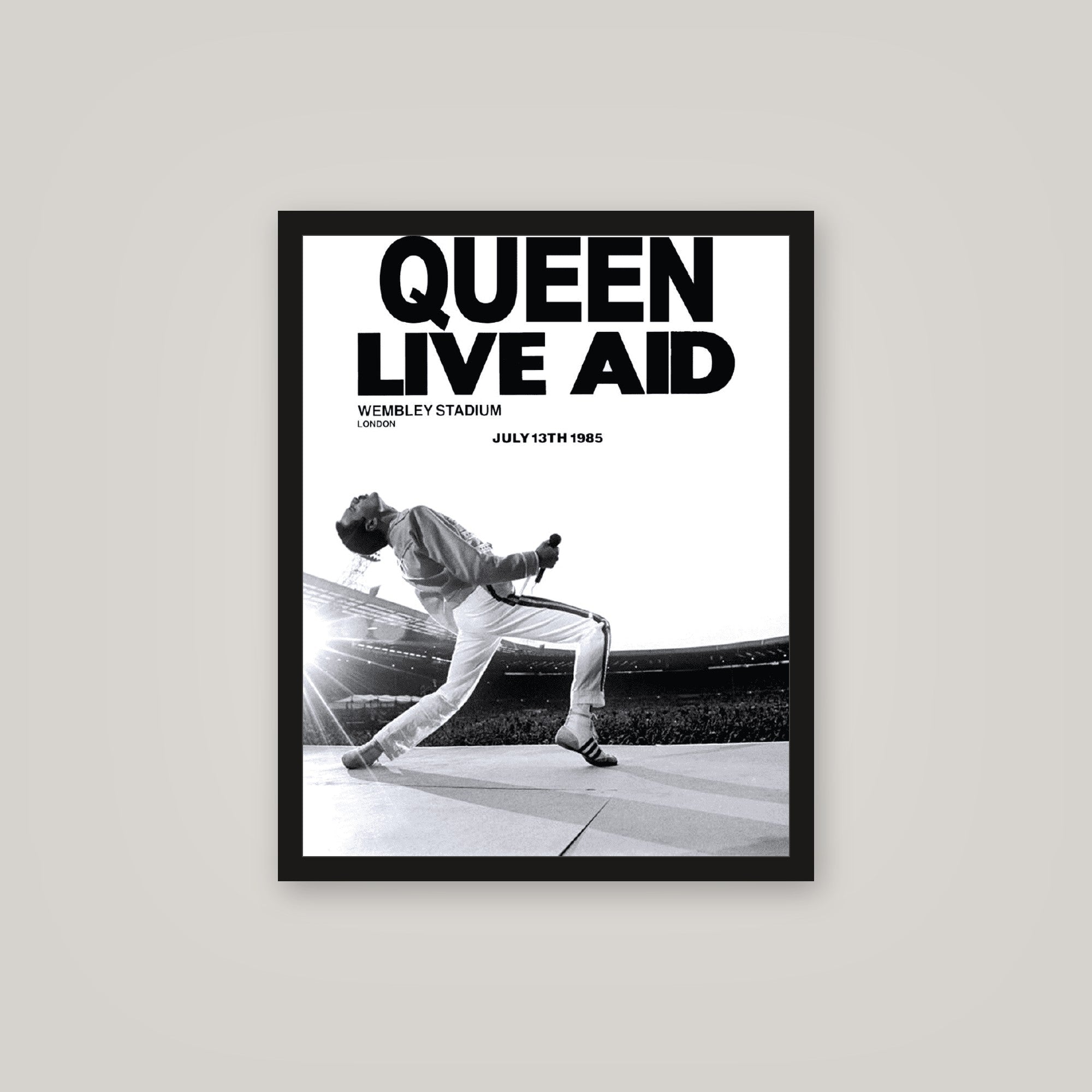 [auto-mockup] QUEEN LIVE AID POSTER - 16 x 20in.