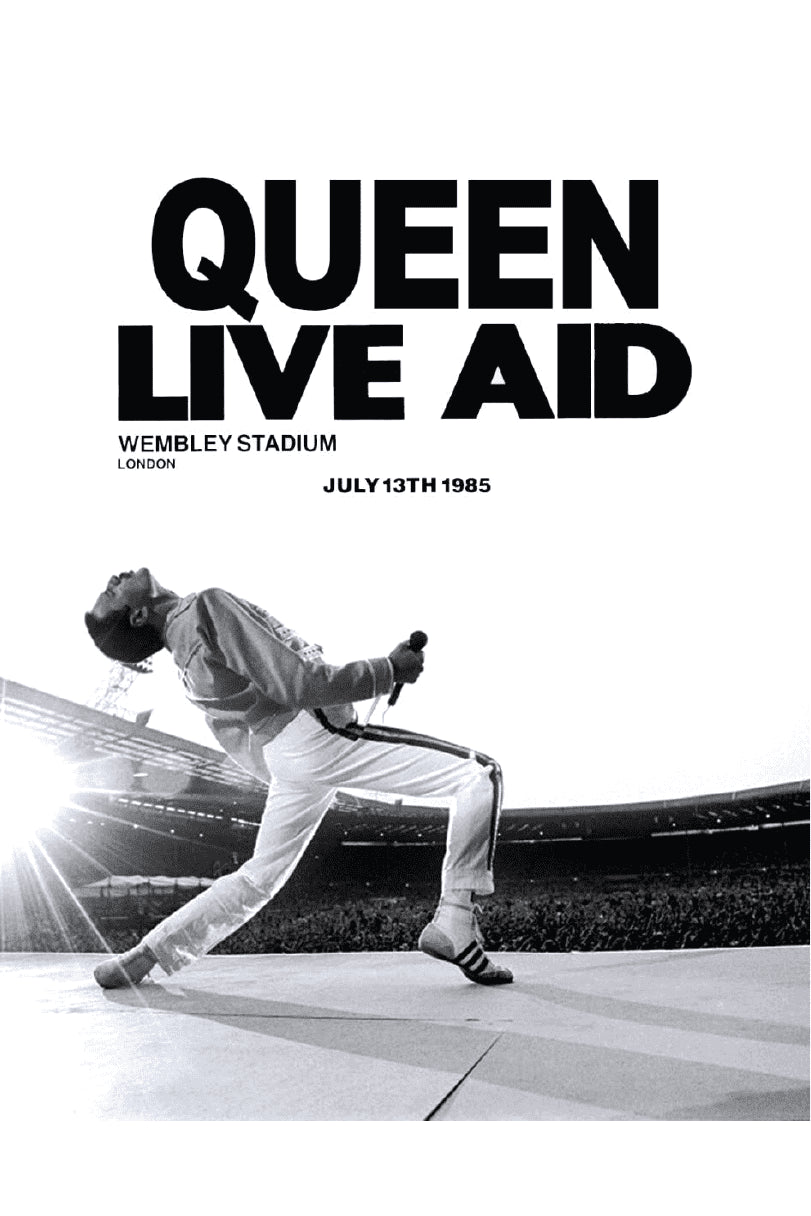 QUEEN LIVE AID POSTER - PosterFi