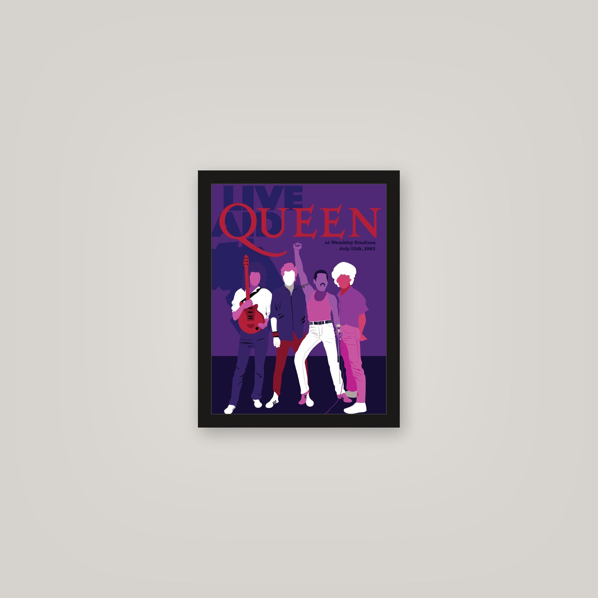 [auto-mockup] QUEEN POSTER - 11 x 14in.
