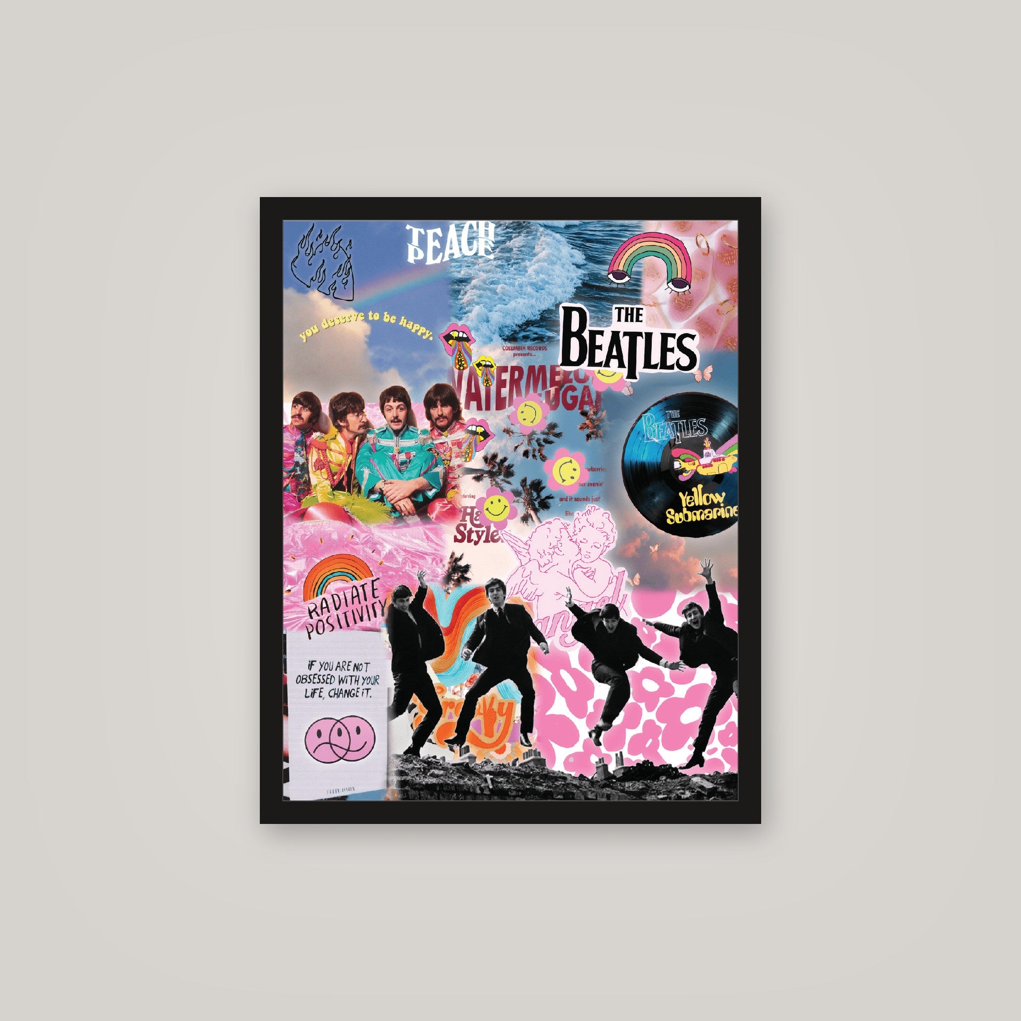[auto-mockup] RADIATE COLLAGE POSTER - 16 x 20in.
