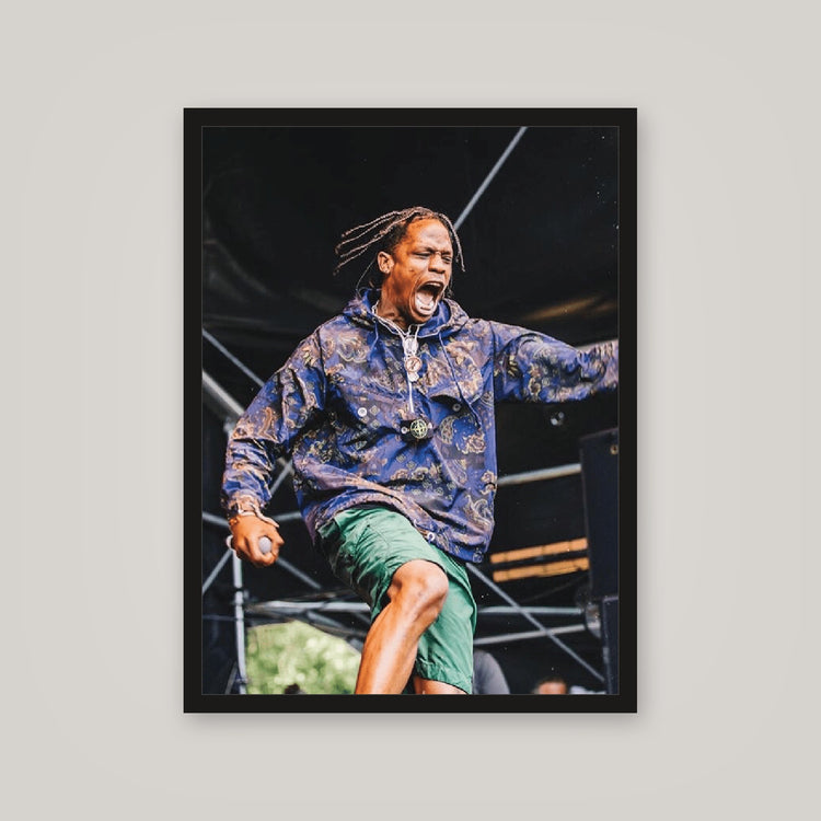 [auto-mockup] RAGING TRAVIS POSTER - 18 x 24in.