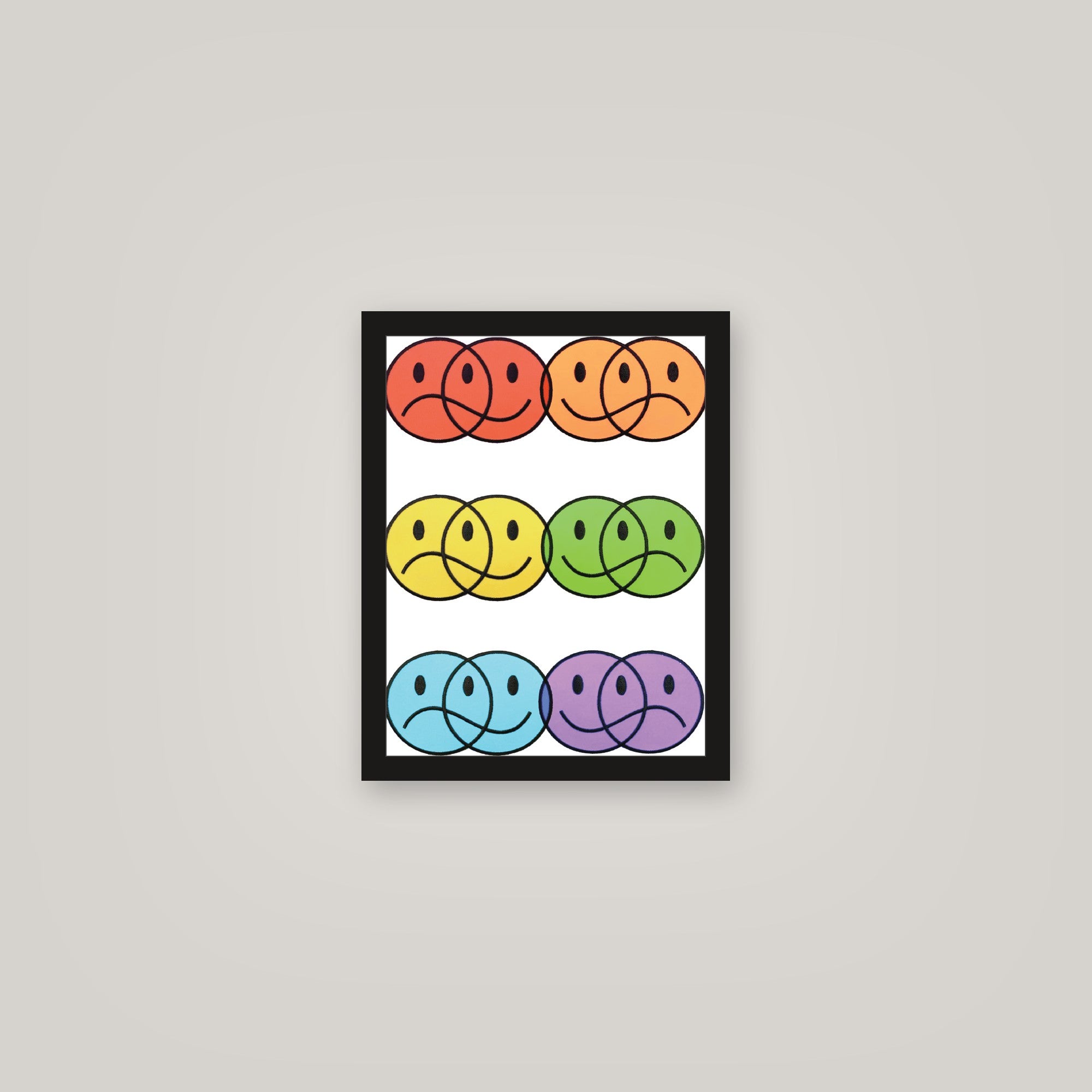 [auto-mockup] RAINBOW FACES POSTER - 11 x 14in.