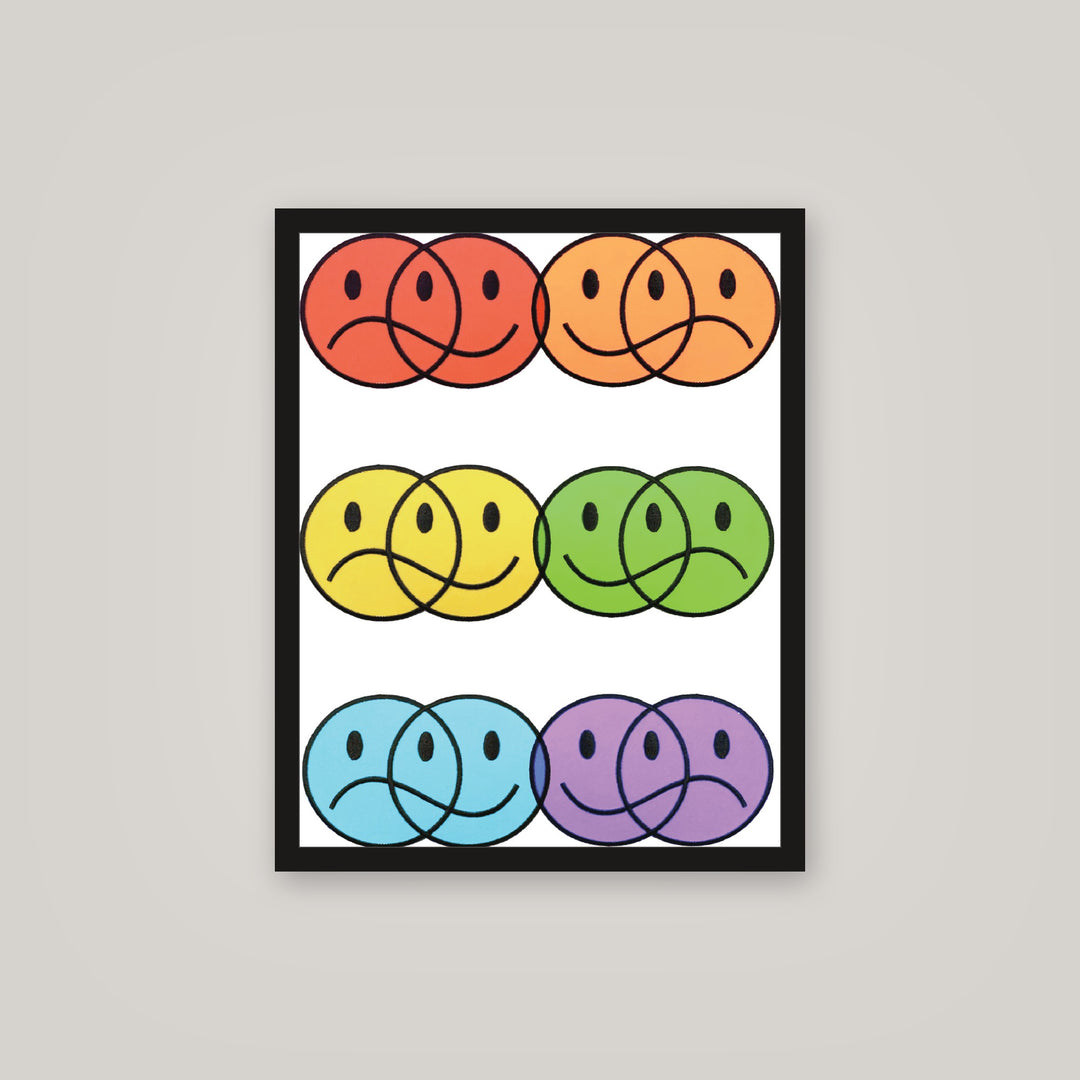 [auto-mockup] RAINBOW FACES POSTER - 16 x 20in.