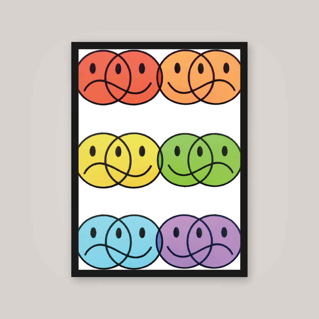 [auto-mockup] RAINBOW FACES POSTER - 18 x 24in.