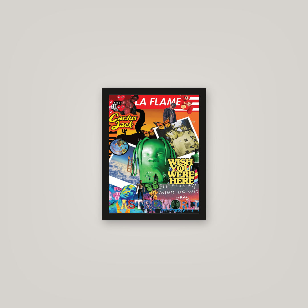 [auto-mockup] RAINBOW FLAME POSTER - 11 x 14in.