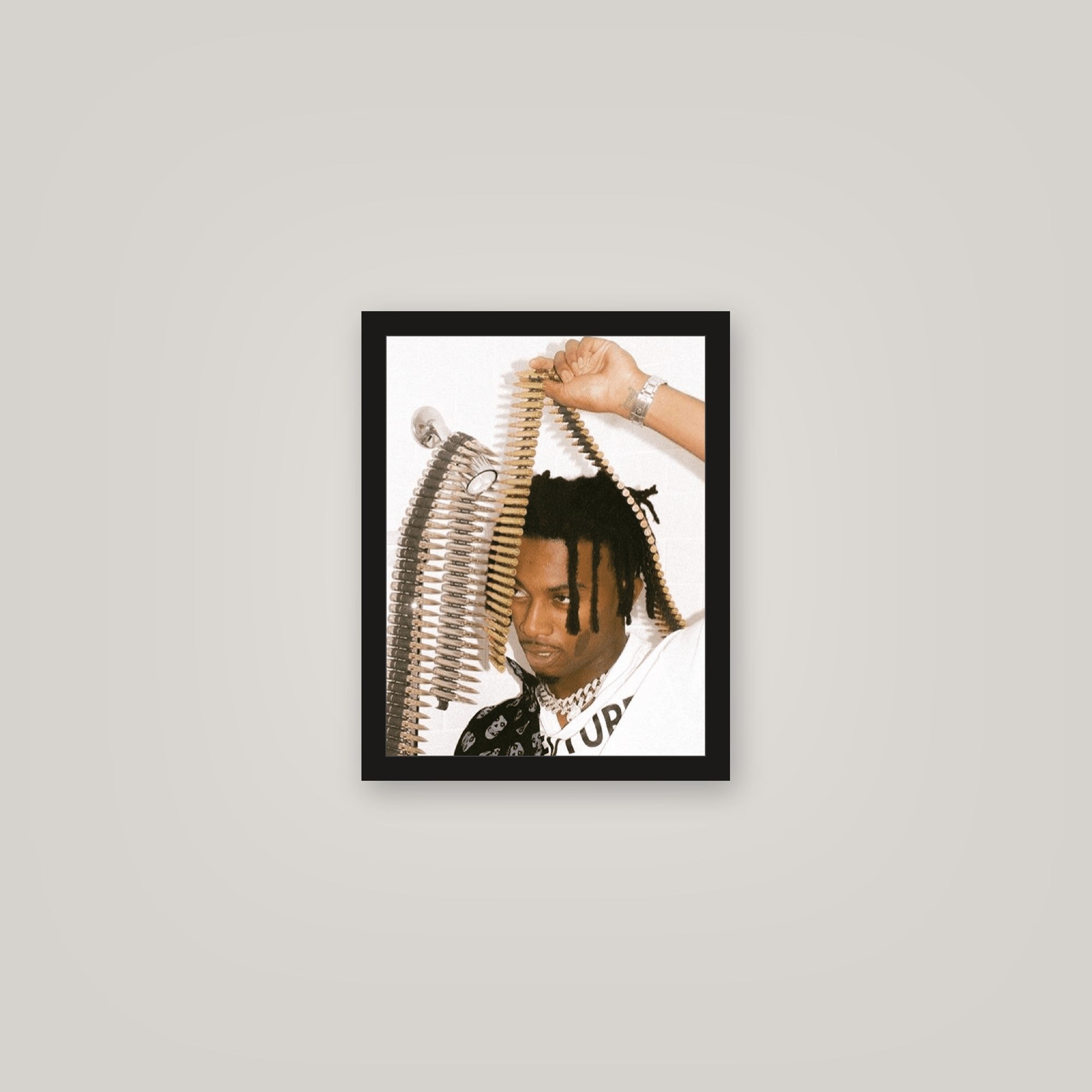 [auto-mockup] RAINING BULLETS POSTER - 11 x 14in.