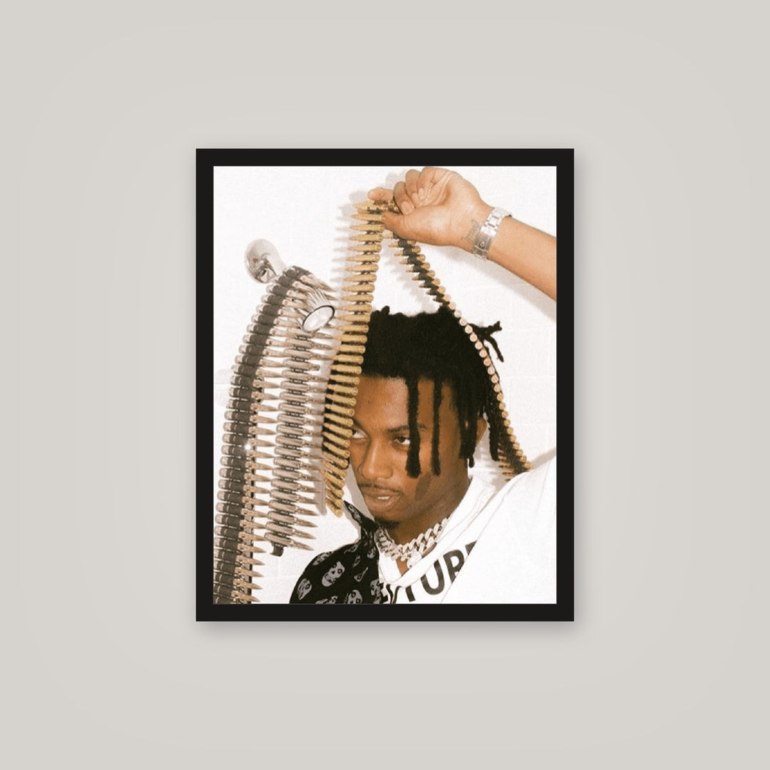 [auto-mockup] RAINING BULLETS POSTER - 16 x 20in.