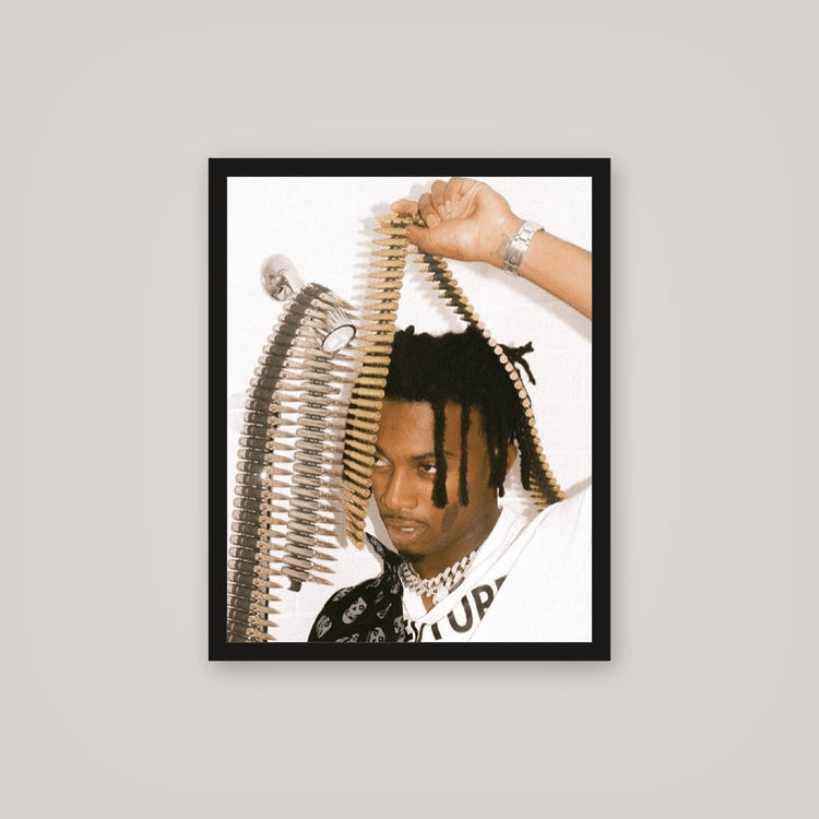 [auto-mockup] RAINING BULLETS POSTER - 16 x 20in.