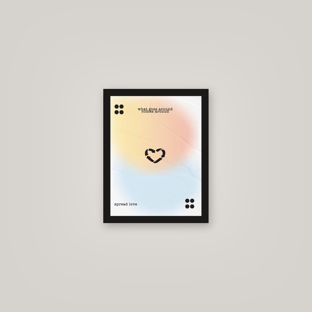 [auto-mockup] RECYCLE YOUR LOVE POSTER - 11 x 14in.