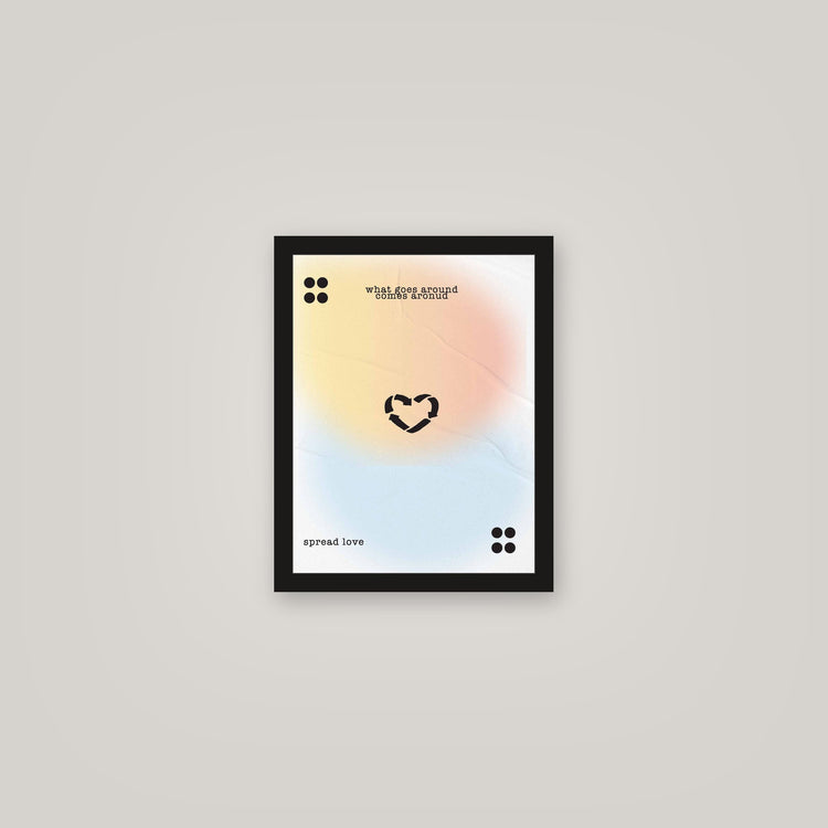[auto-mockup] RECYCLE YOUR LOVE POSTER - 11 x 14in.