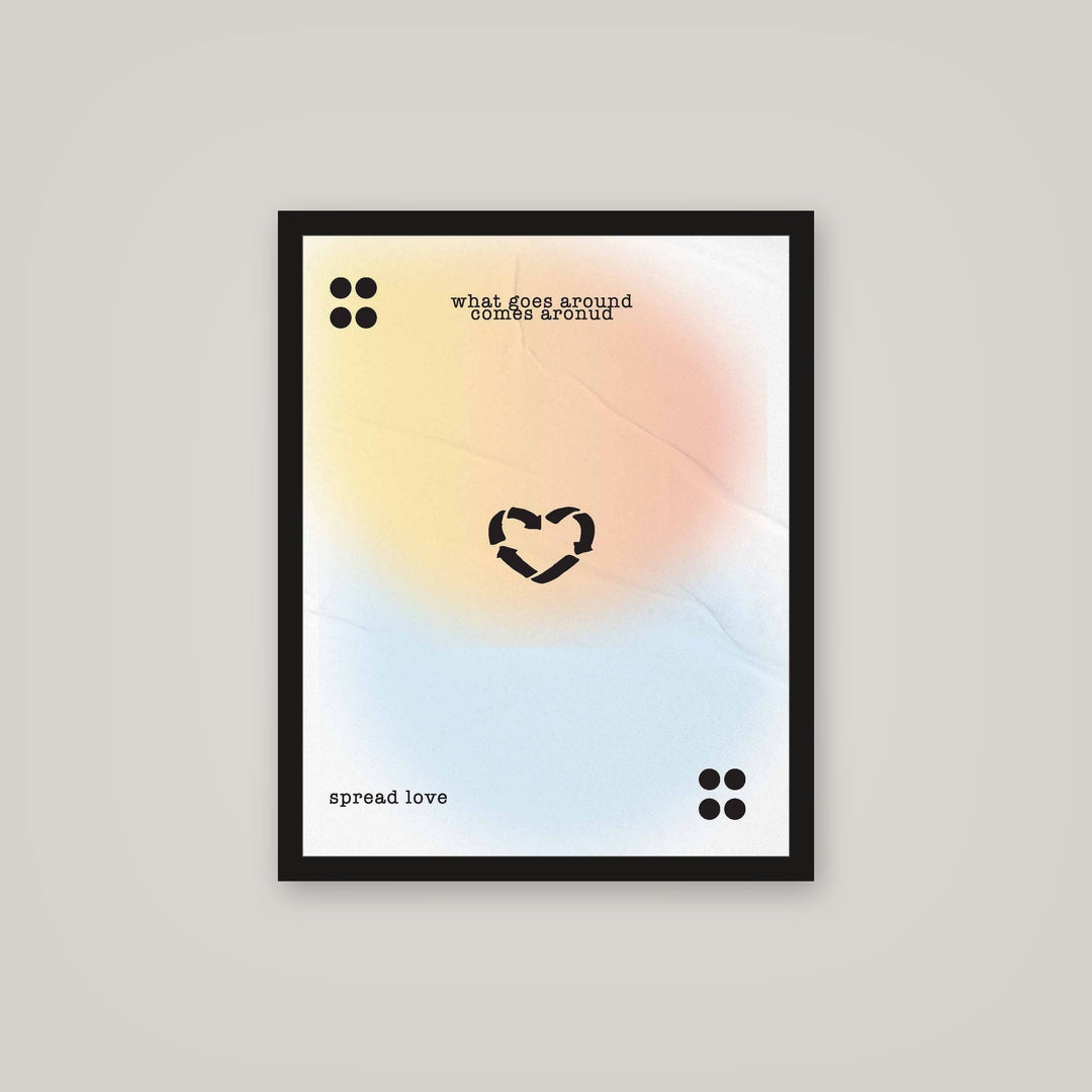 [auto-mockup] RECYCLE YOUR LOVE POSTER - 16 x 20 in.
