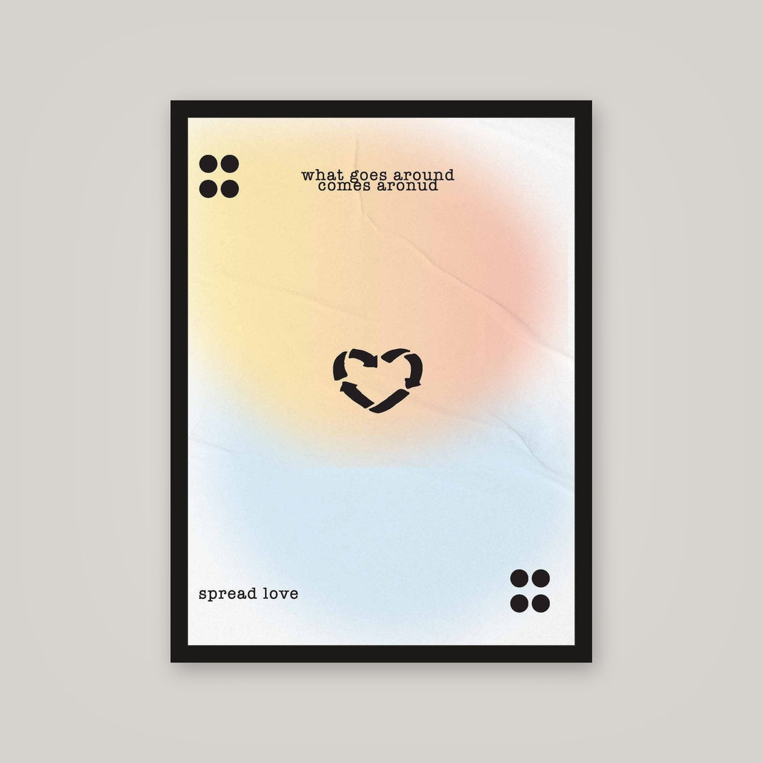 [auto-mockup] RECYCLE YOUR LOVE POSTER - 18 x 24 in