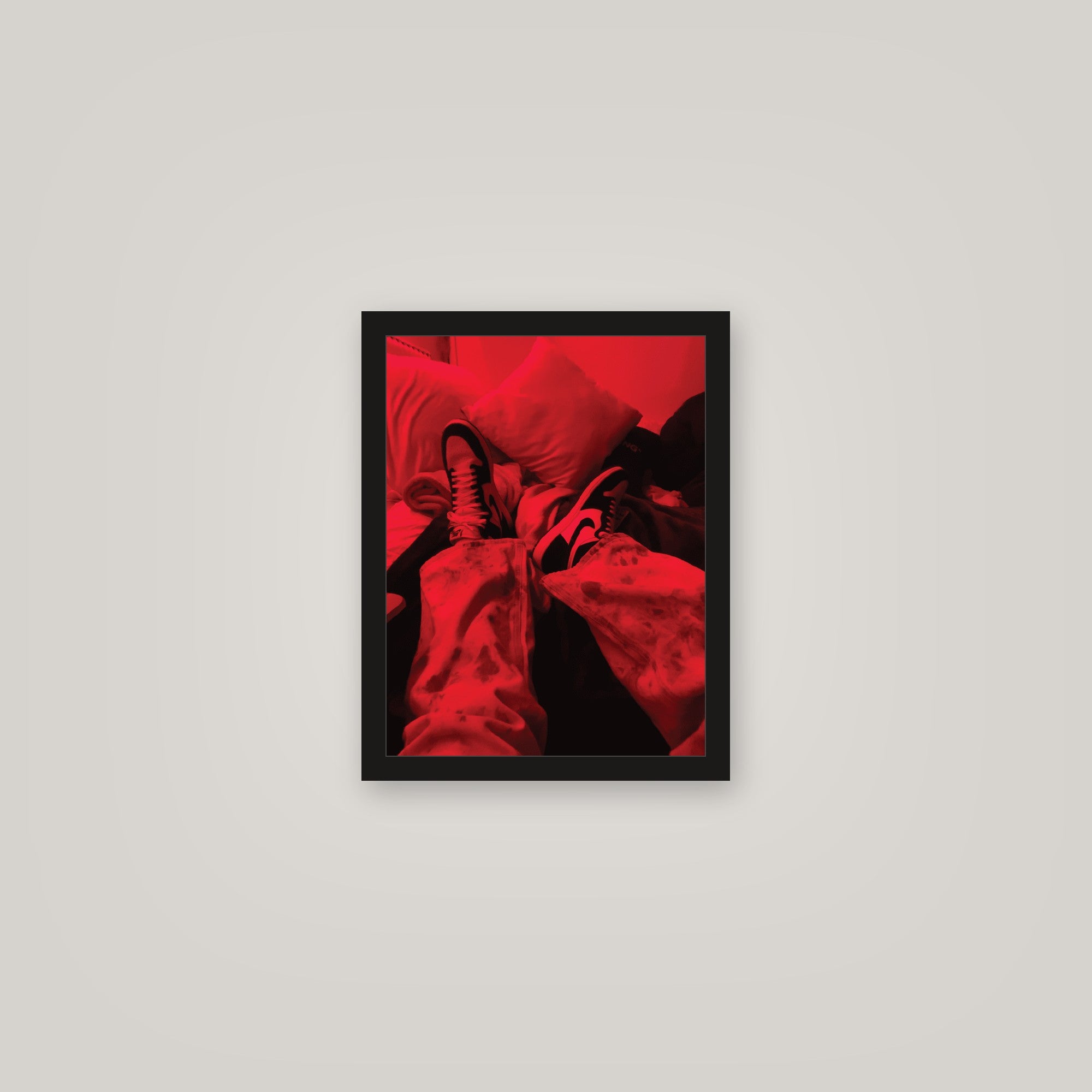 [auto-mockup] RED FEET POSTER - 11 x 14in.
