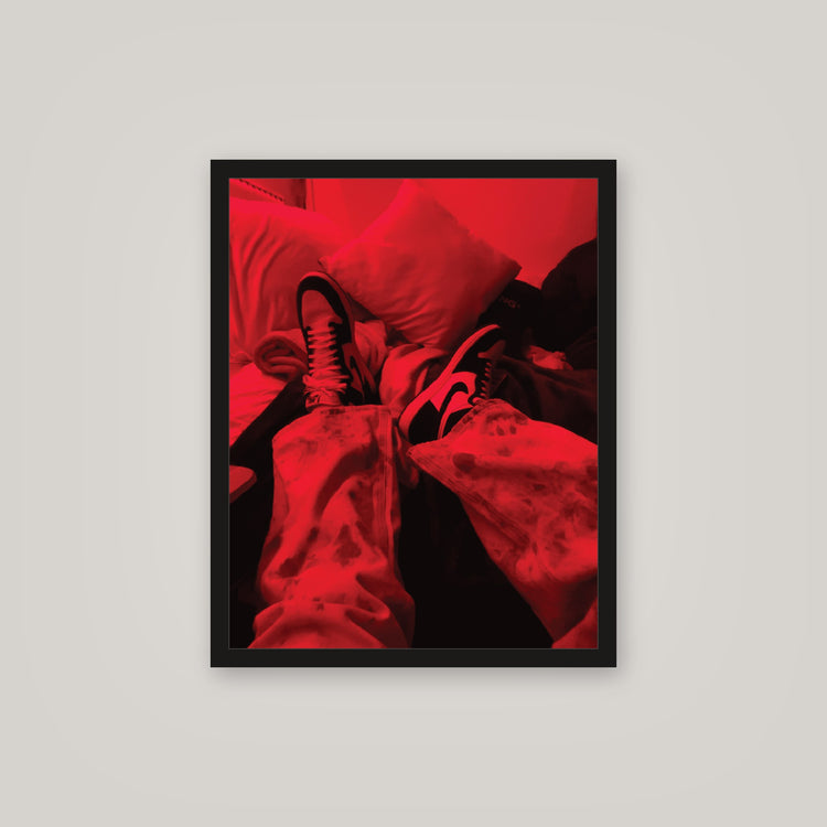 [auto-mockup] RED FEET POSTER - 16 x 20in.