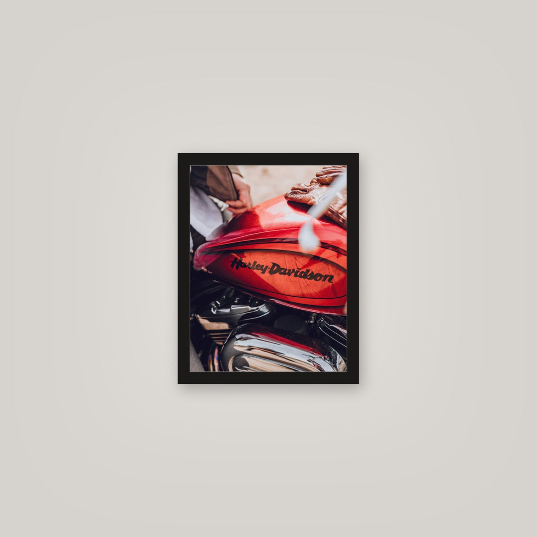 [auto-mockup] RED HARLEY POSTER - 11 x 14in.