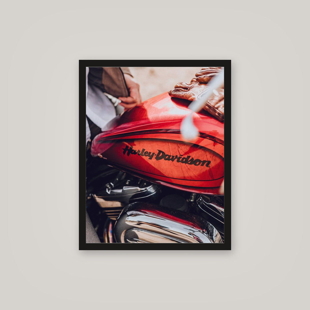 [auto-mockup] RED HARLEY POSTER - 16 x 20in.