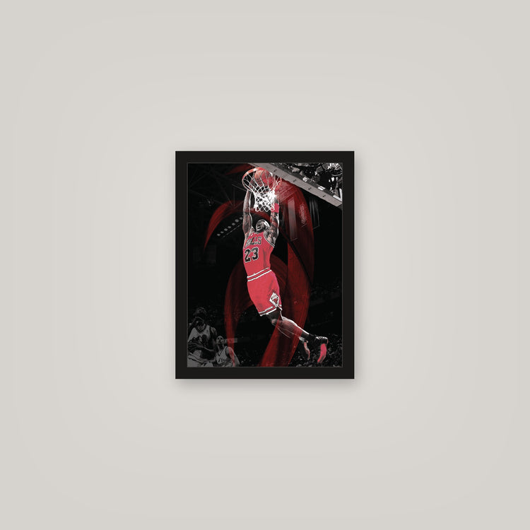 [auto-mockup] RED MJ POSTER - 11 x 14in.