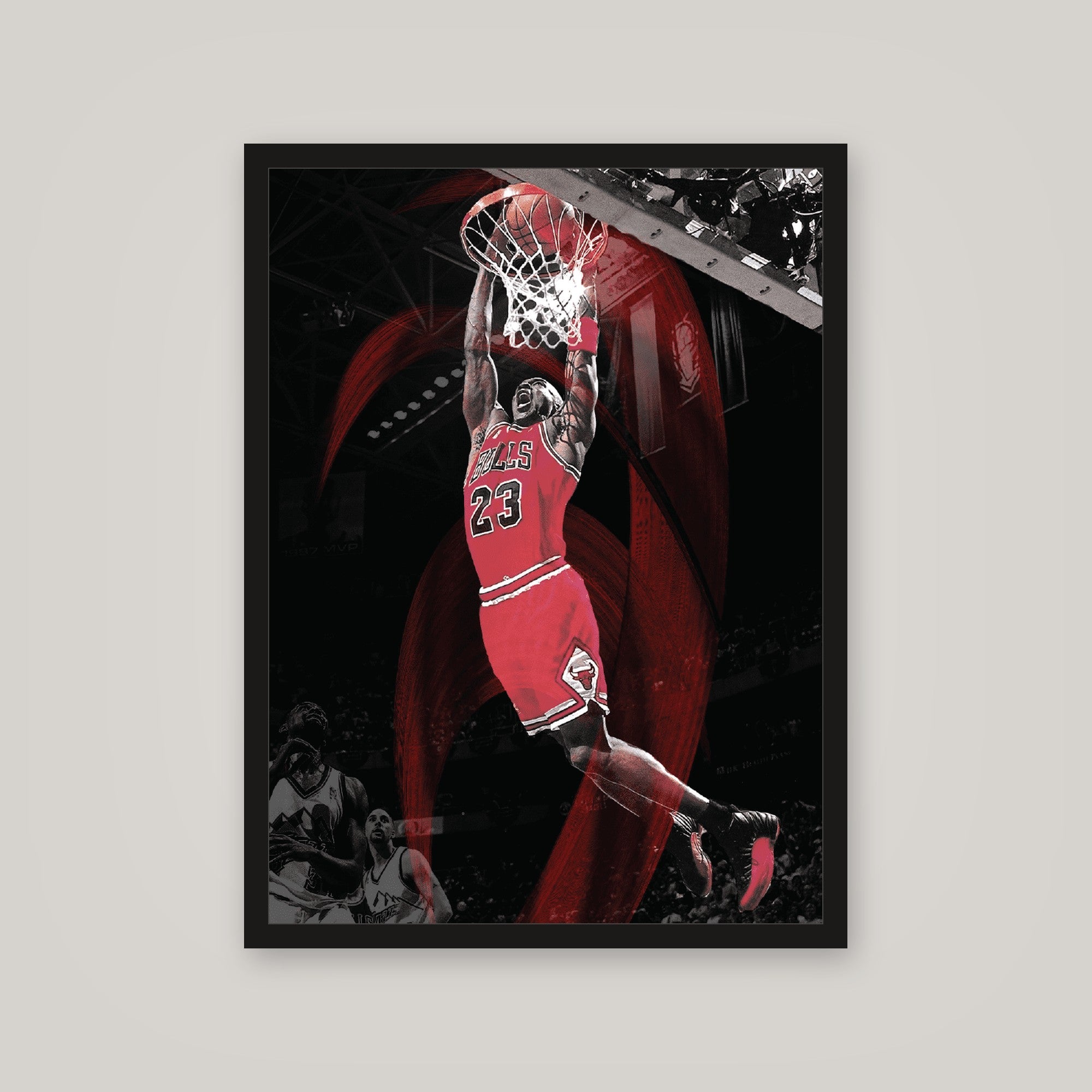 [auto-mockup] RED MJ POSTER - 18 x 24in.