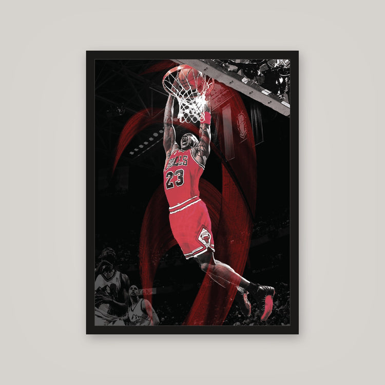 [auto-mockup] RED MJ POSTER - 18 x 24in.