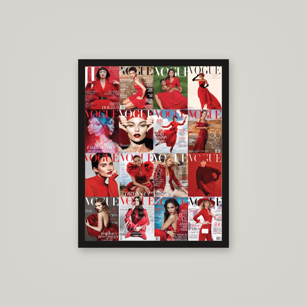 [auto-mockup] RED V COVER POSTER - 16 x 20in.