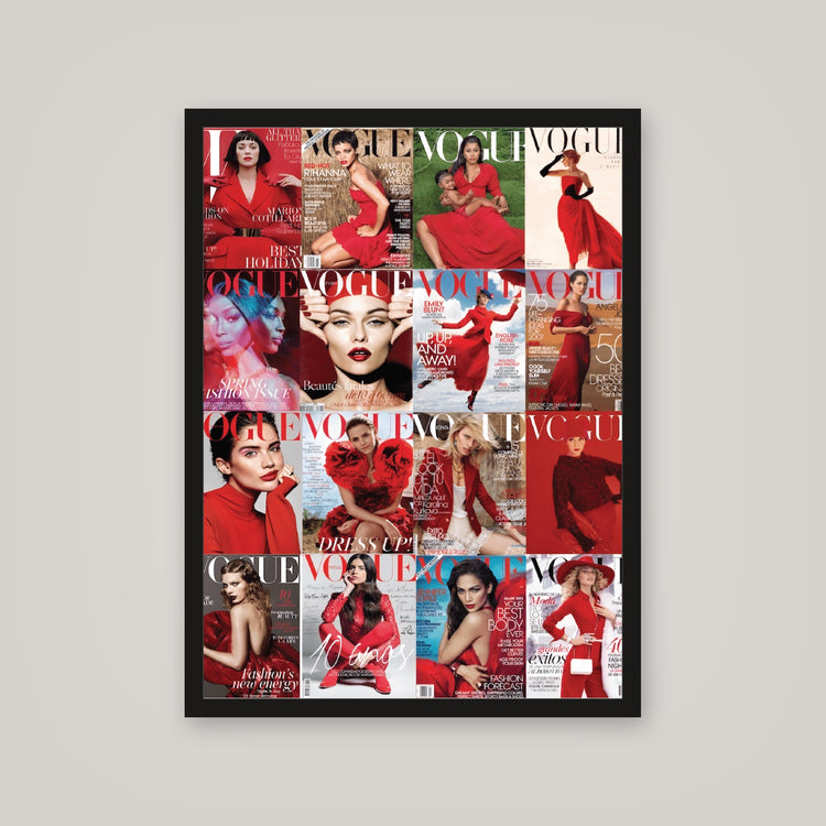 [auto-mockup] RED V COVER POSTER - 18 x 24in.