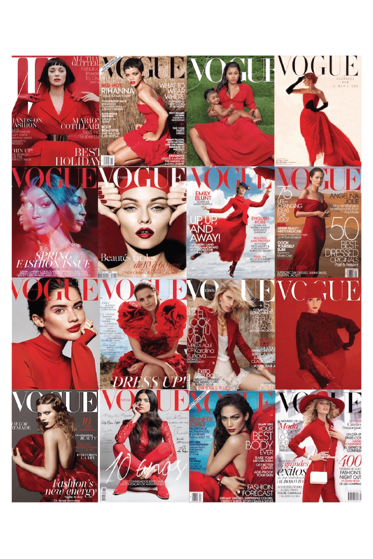 RED V COVER POSTER - PosterFi