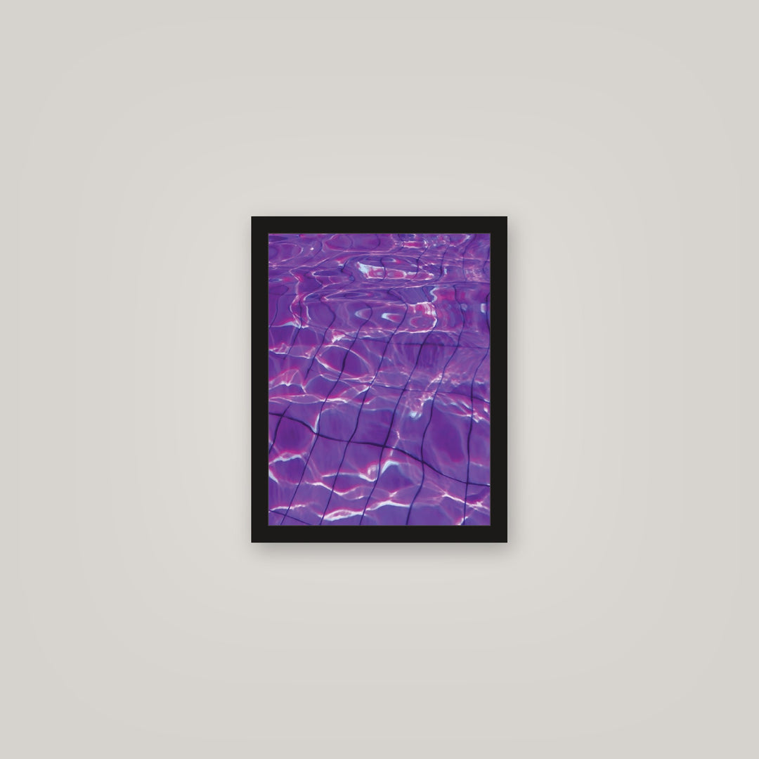 [auto-mockup] REFLECTING PURPLE POSTER - 11 x 14in.