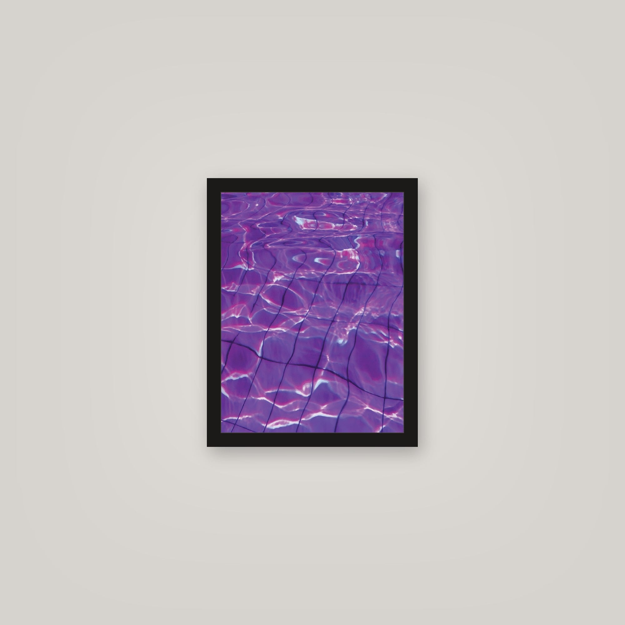 [auto-mockup] REFLECTING PURPLE POSTER - 11 x 14in.