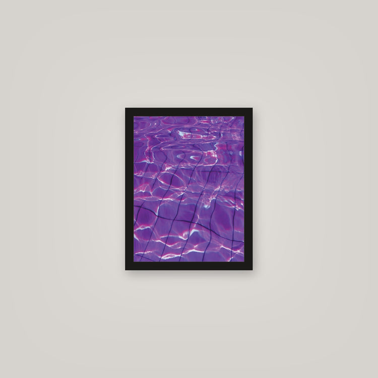 [auto-mockup] REFLECTING PURPLE POSTER - 11 x 14in.
