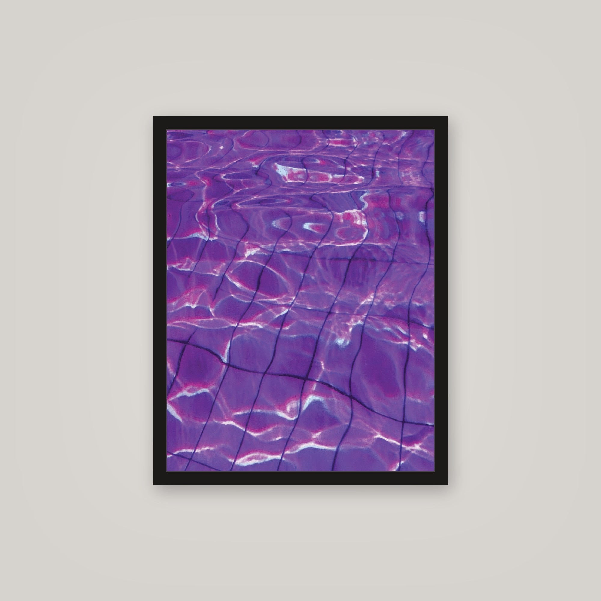 [auto-mockup] REFLECTING PURPLE POSTER - 16 x 20in.