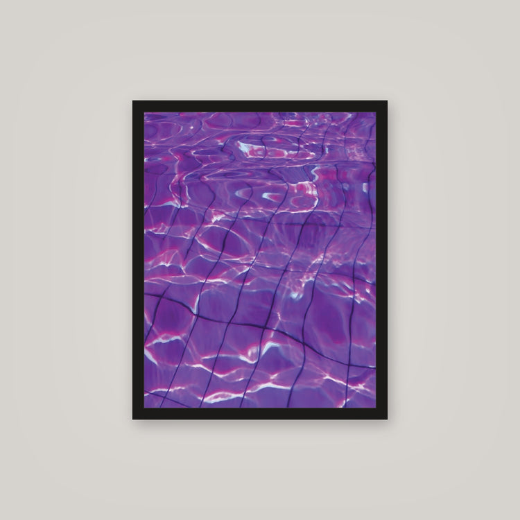 [auto-mockup] REFLECTING PURPLE POSTER - 16 x 20in.