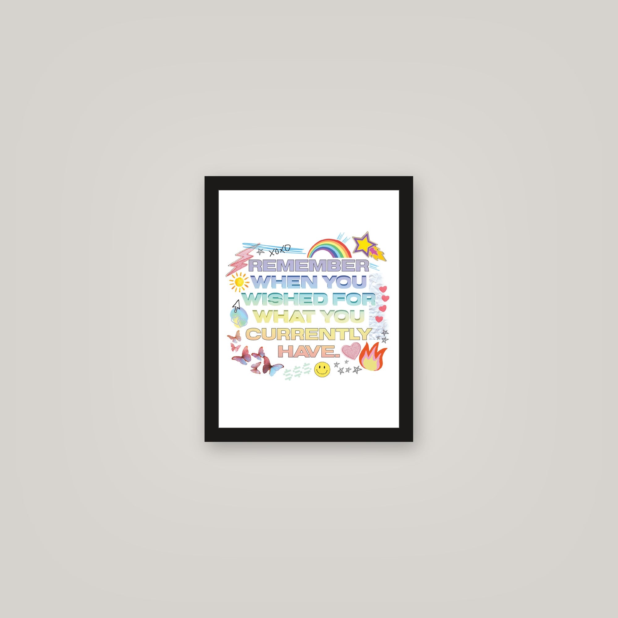 [auto-mockup] REMEMBER YOU WISHED POSTER - 11 x 14in.
