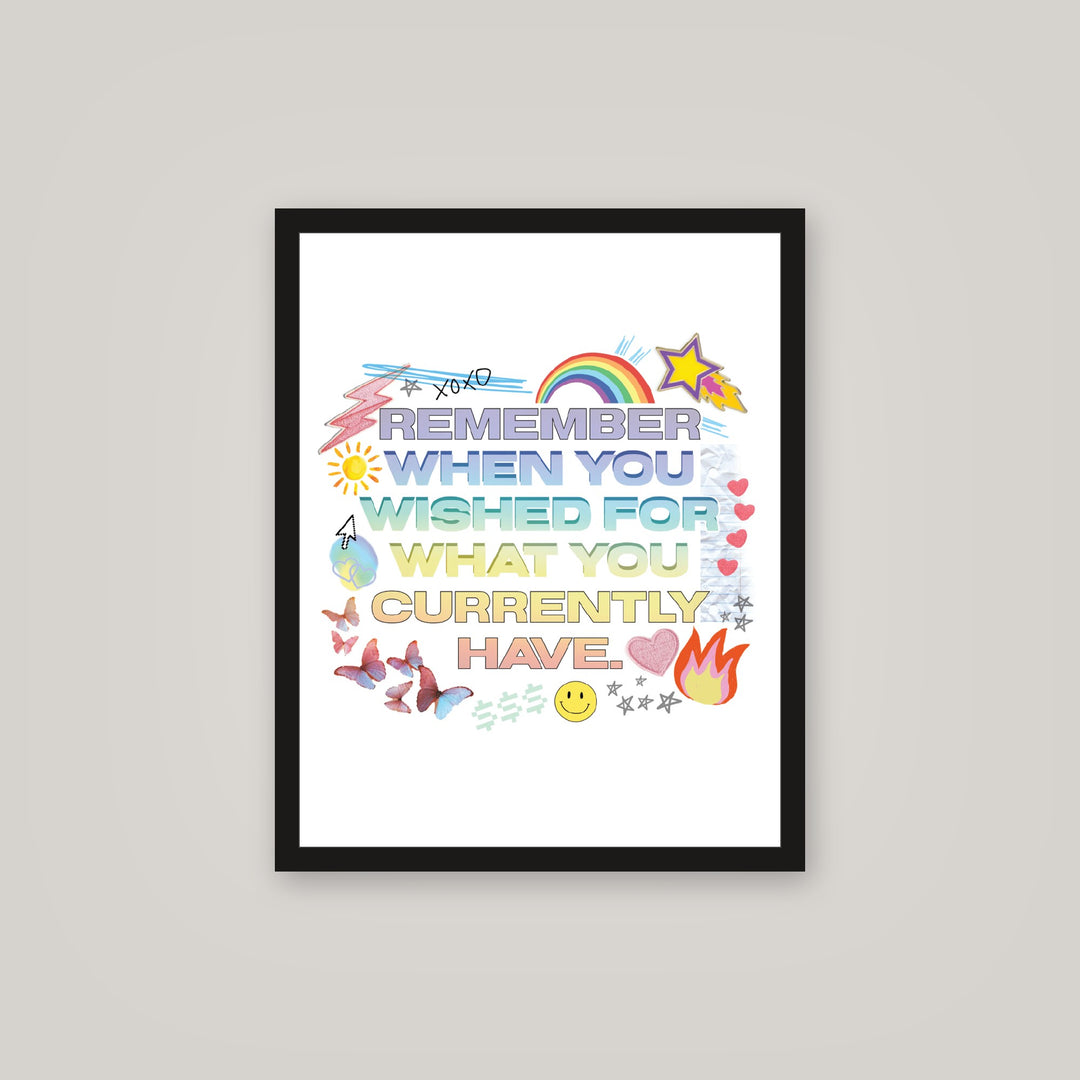 [auto-mockup] REMEMBER YOU WISHED POSTER - 16 x 20in.
