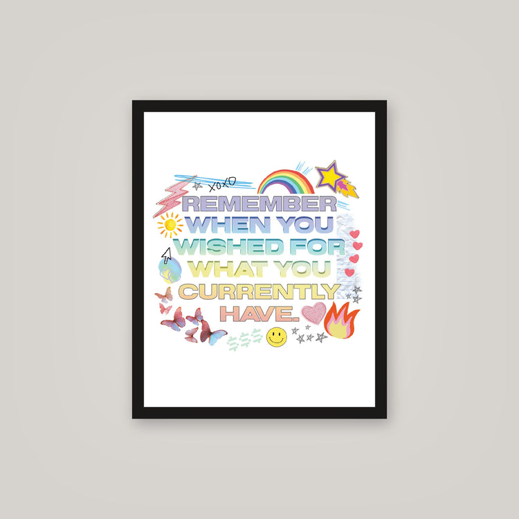 [auto-mockup] REMEMBER YOU WISHED POSTER - 16 x 20in.