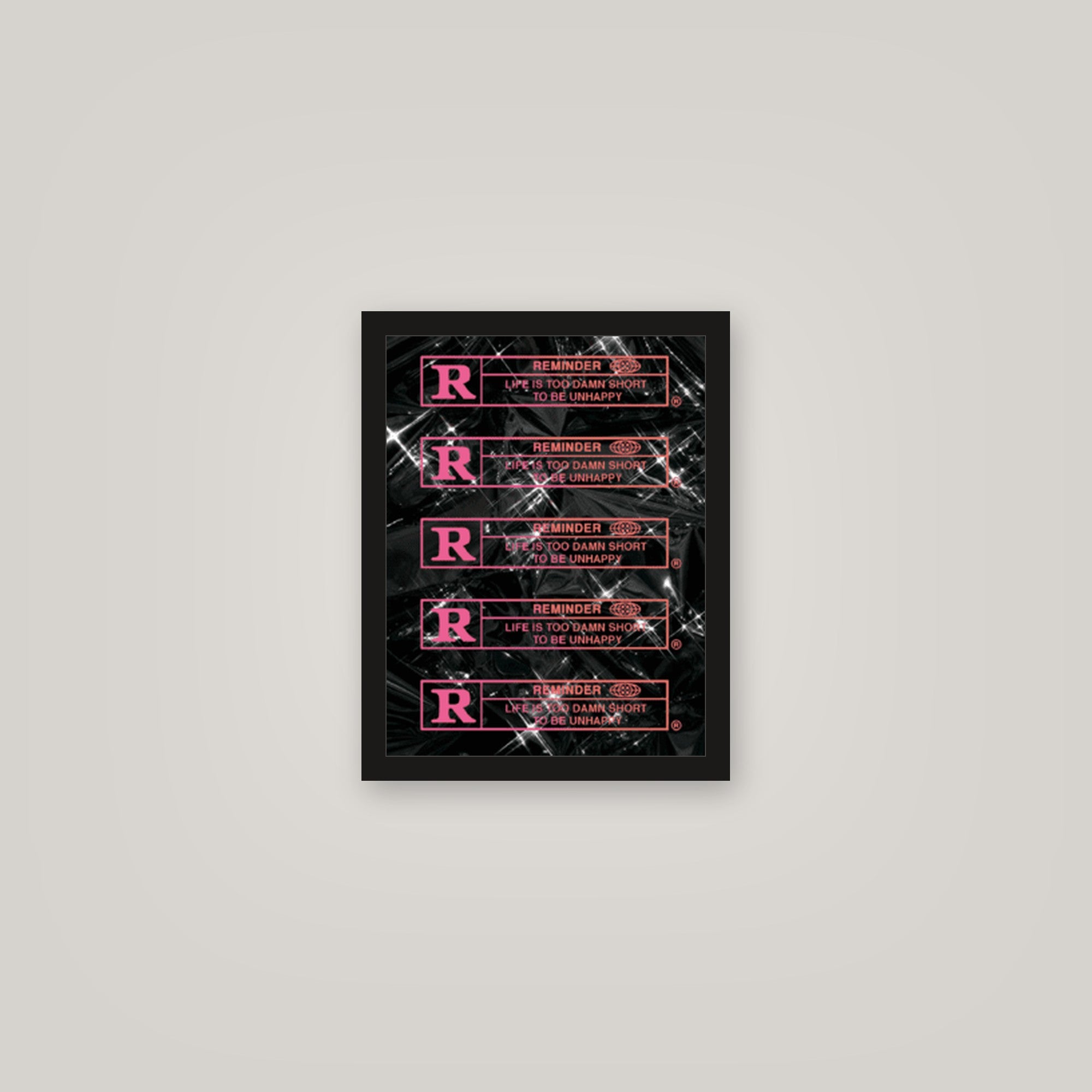 [auto-mockup] REMINDER POSTER - 11 x 14in.