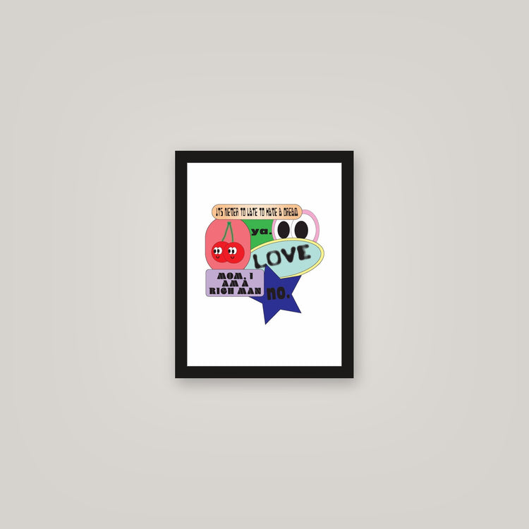 [auto-mockup] RICH MAN POSTER - 11 x 14in.