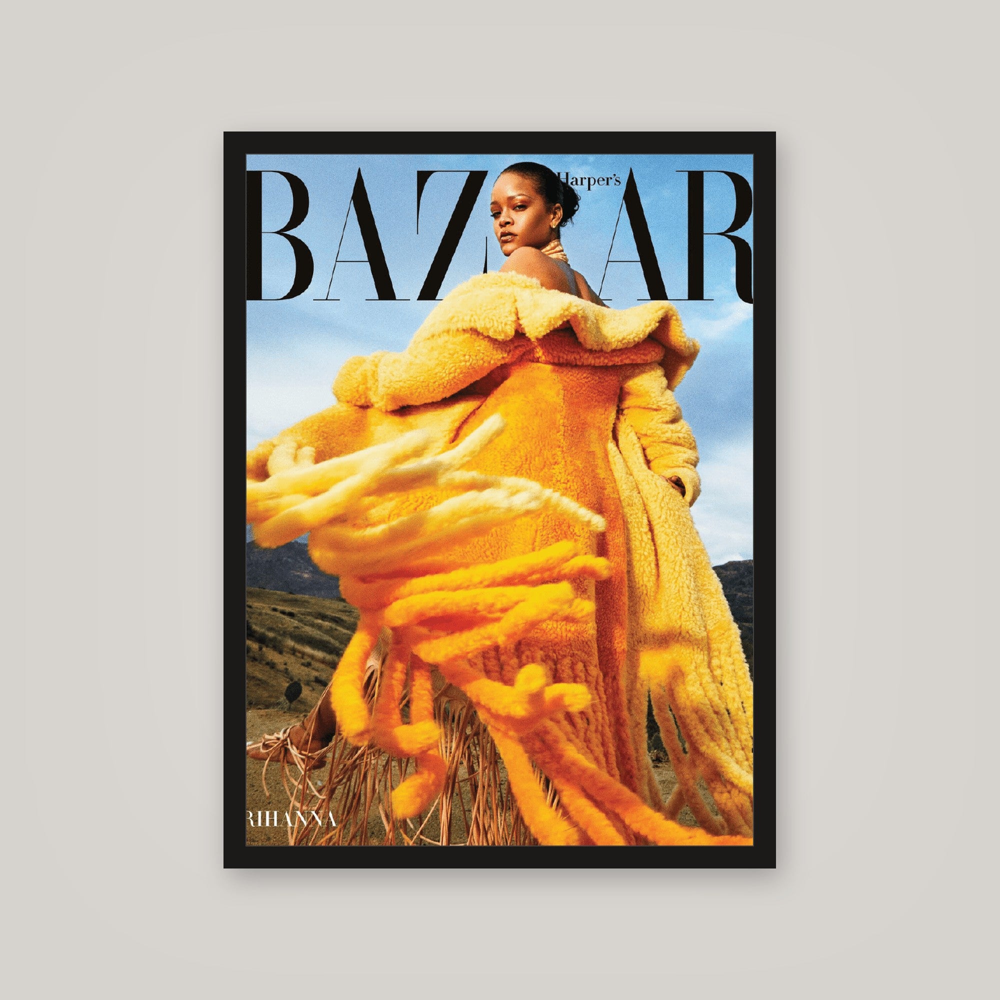 [auto-mockup] RIHANNA BAZAAR POSTER - 18 x 24in.