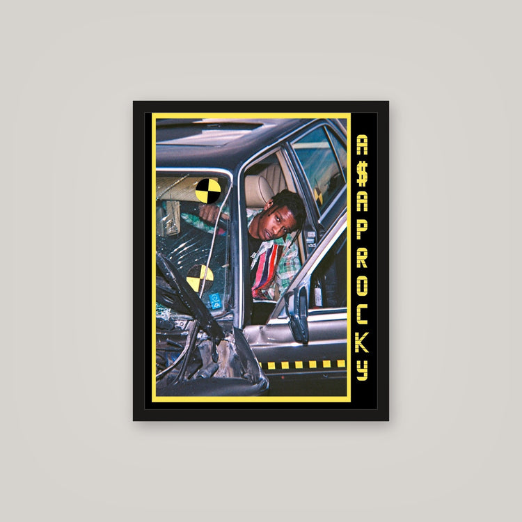 [auto-mockup] ROCKY BLACK YELLOW POSTER - 16 x 20in